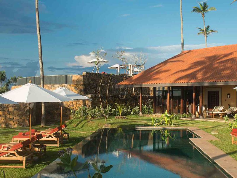 Swimming pool at Cape Weligama
