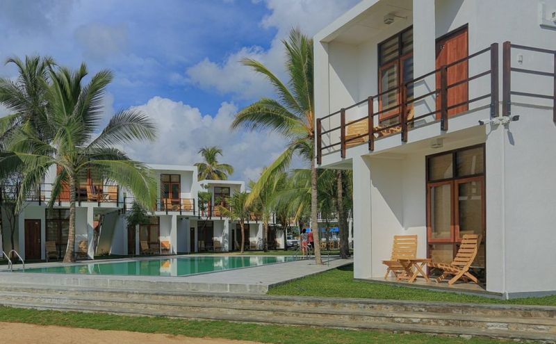 Beachfront double room