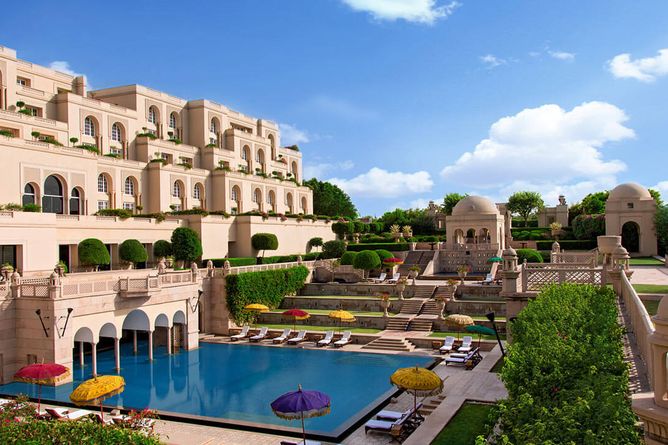 Outdoor pool and terrace