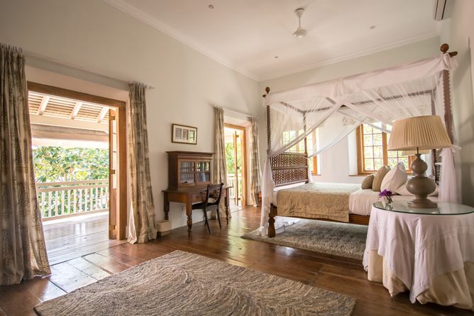 Garden view room