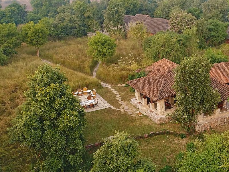 Aerial view of Sarai At Toria