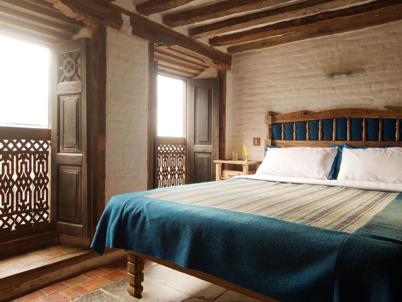 Double bedroom at The Old Inn