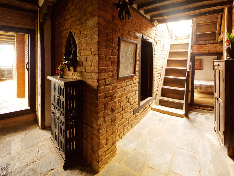 Stairway at The Old Inn
