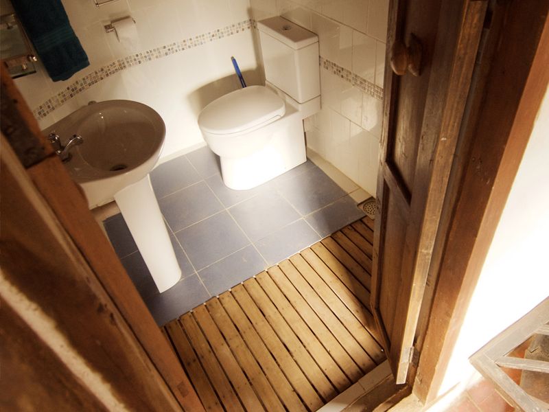 Modern bathrooms at The Old Inn