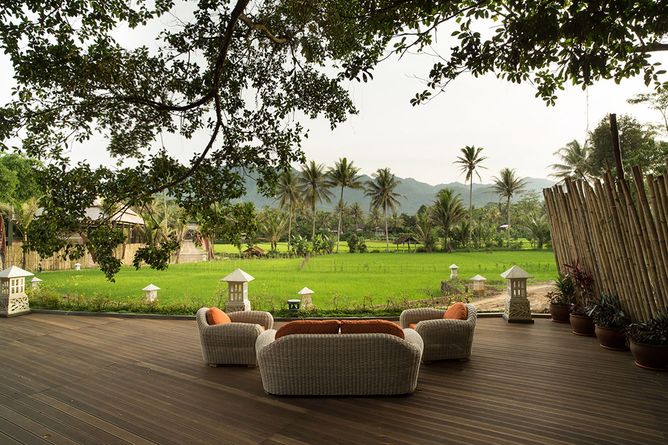 Views from Stupa restaurant terrace