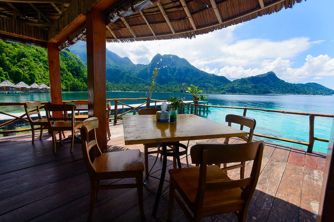 Dining with a view