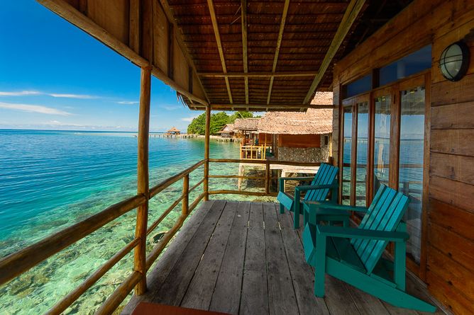Balcony with a view