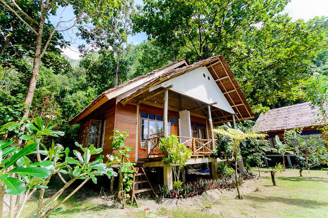 Beachfront cottage