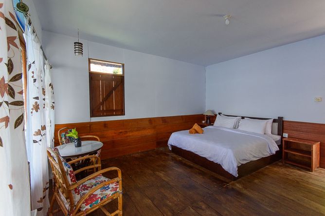 Beachfront cottage interior