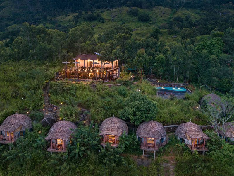 Aerial view of Dream Cliff Mountain Resort