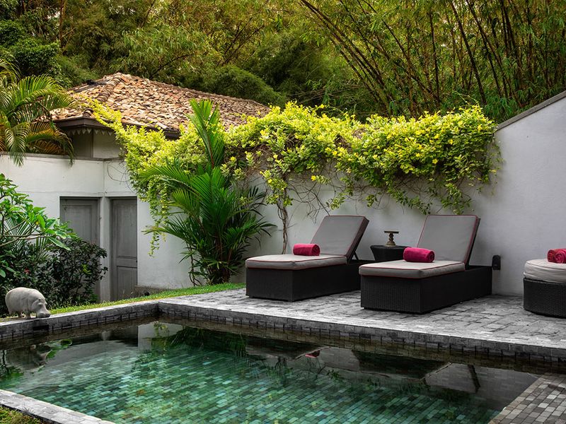 Plunge pool at The Wallawwa