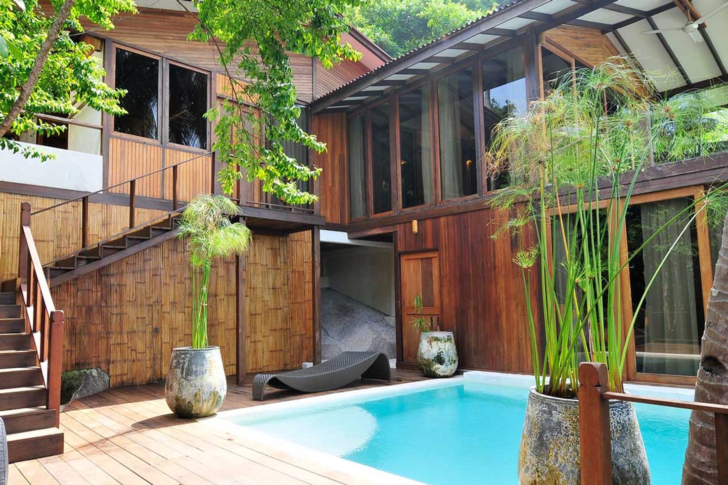 Villa with pool at Japamala Resort