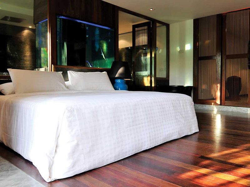 Double bedroom at Villa Samadhi