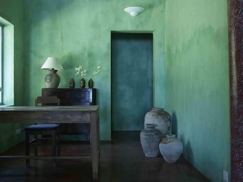 Green decor at Knai Bang Chatt
