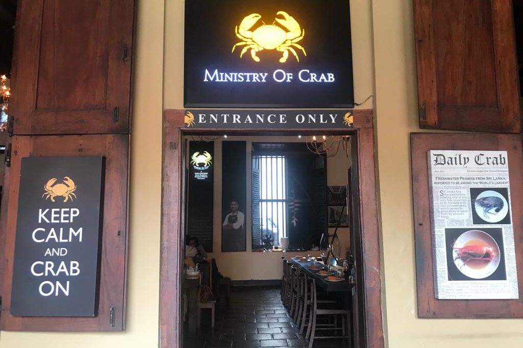 Ministry of Crab doorway