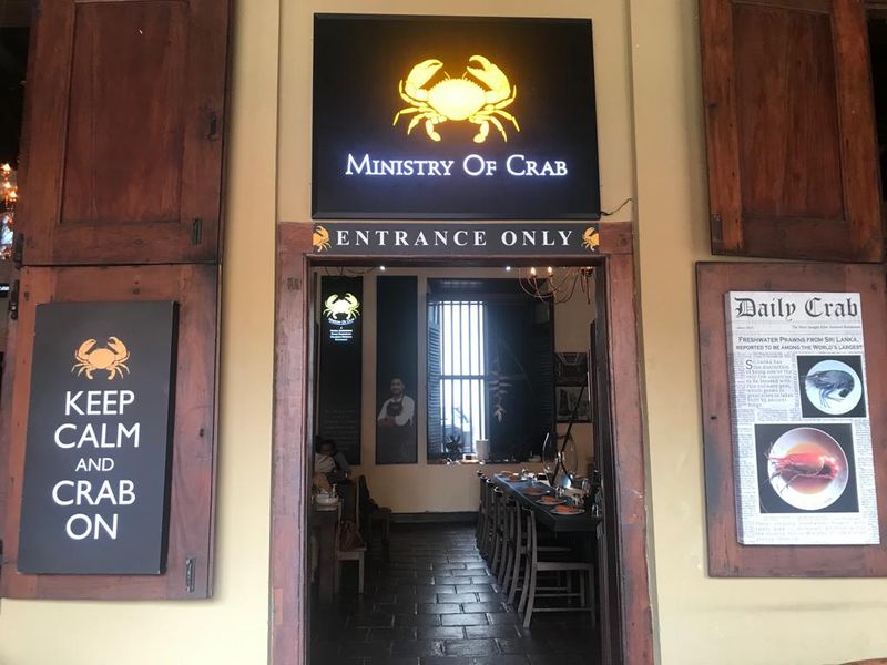 Ministry of Crab doorway