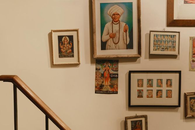 Decorated with original artworks