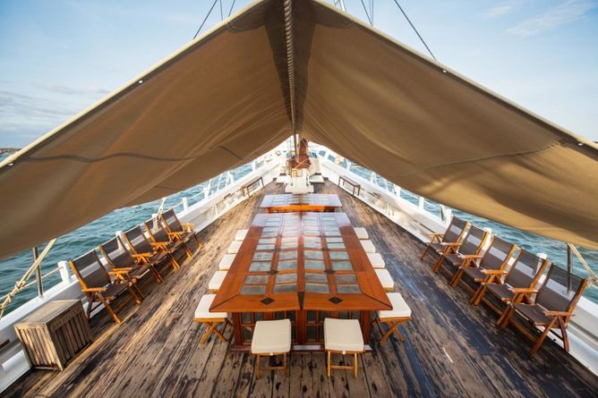 Plenty of deck space