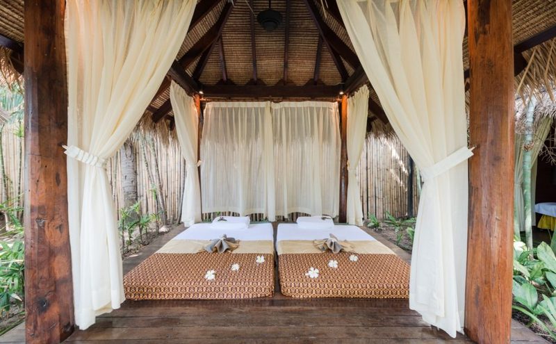 Spa treatments in the open air