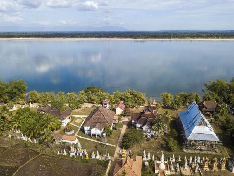 Aerial view of La Folie