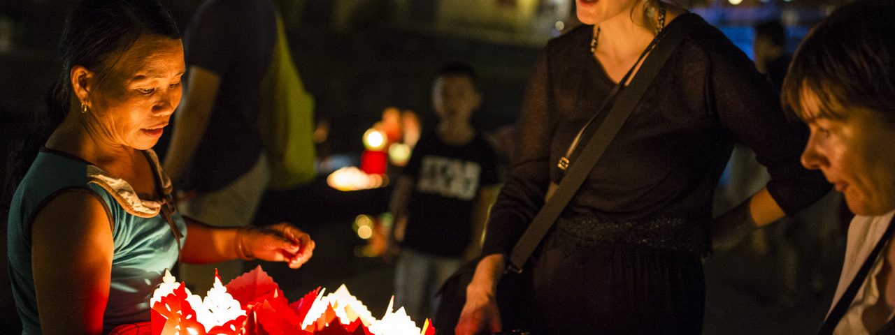 Women in cafe in Vietnam