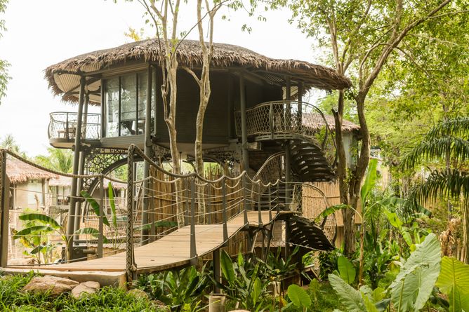 Two-storey villas