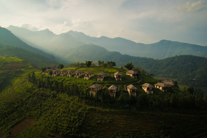 The breathtaking Topas Eco Lodge