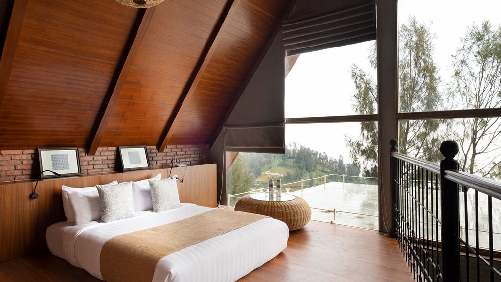 Pool villa at Plataran Bromo