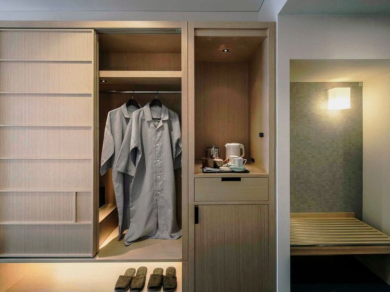 Wardrobe at Noku Kyoto