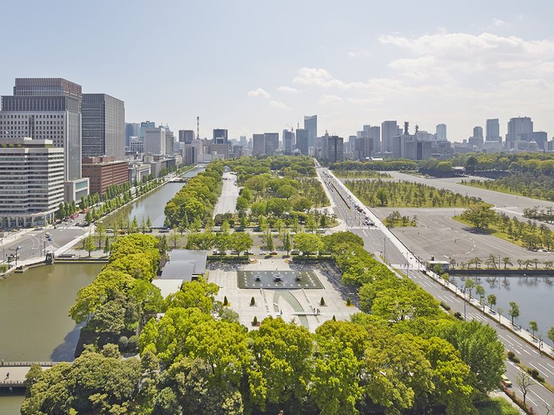 View from Palace Hotel Tokyo