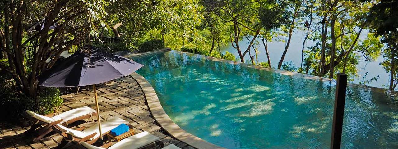 The Menjangan aerial Bali Indonesia