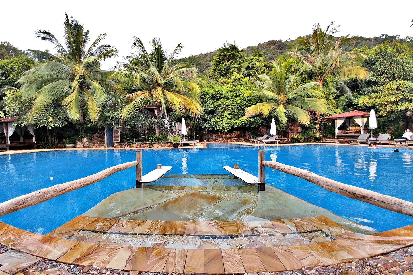 Swimming pool at the Veranda Resort