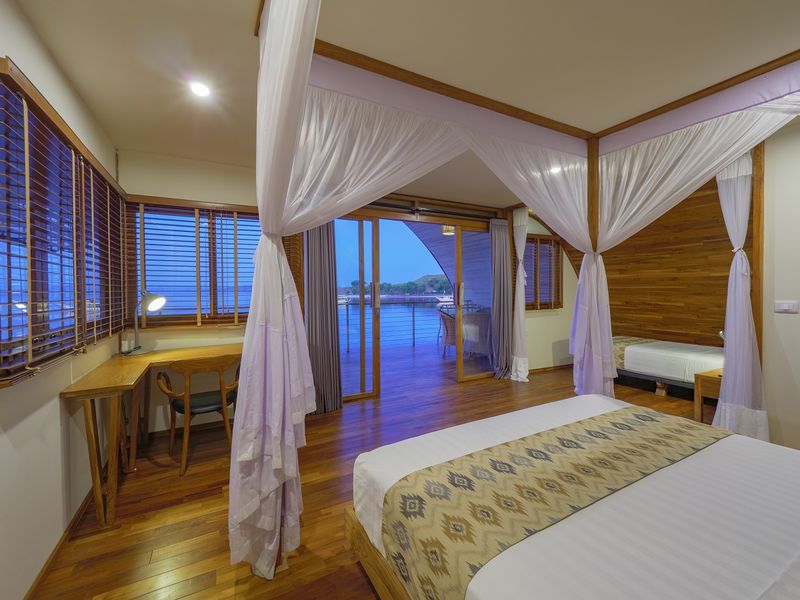 Bedroom at Komodo Resort Indonesia