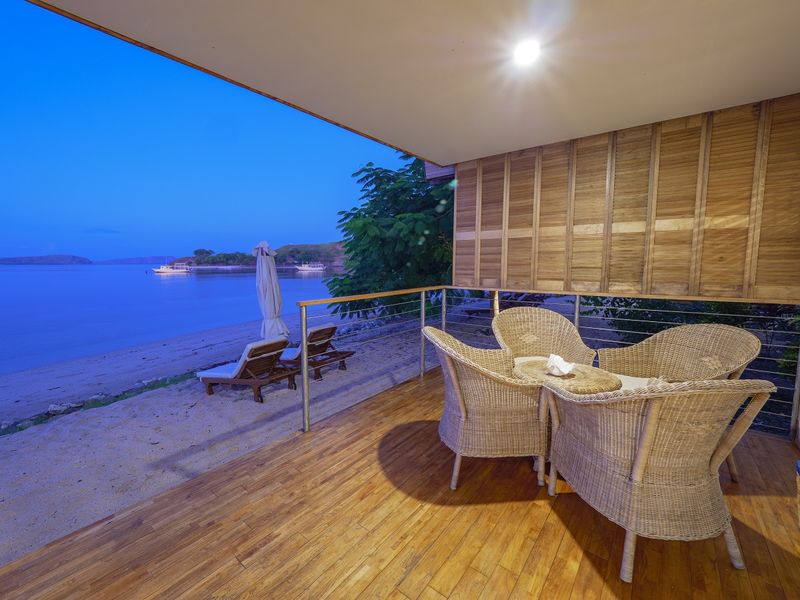 Terrace at Komodo Resort Indonesia