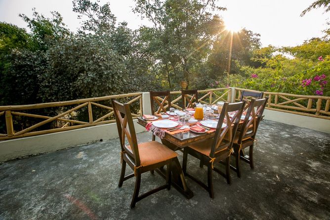 Breakfast on the terrace