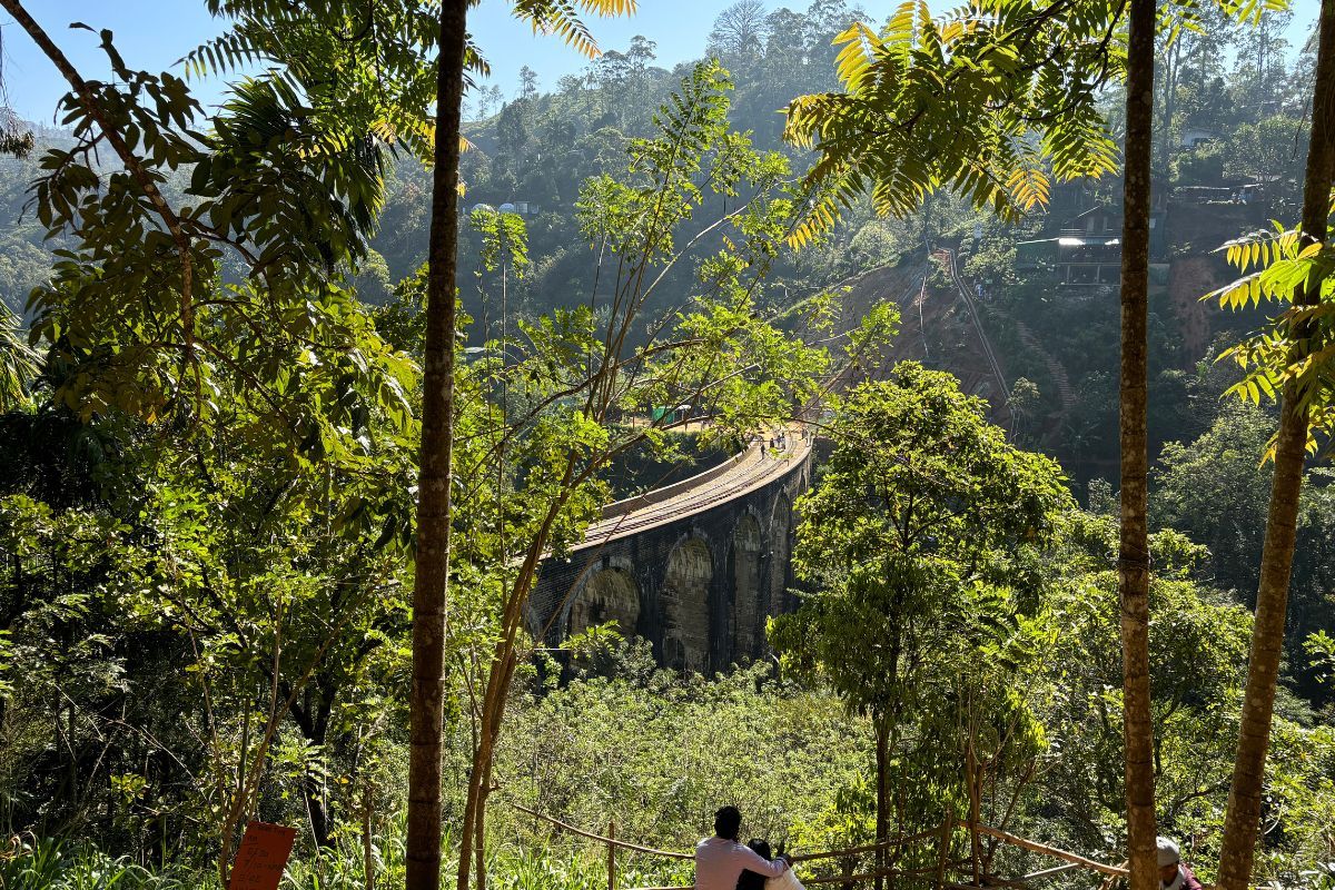 Railway bridge on the Pekoe Trail