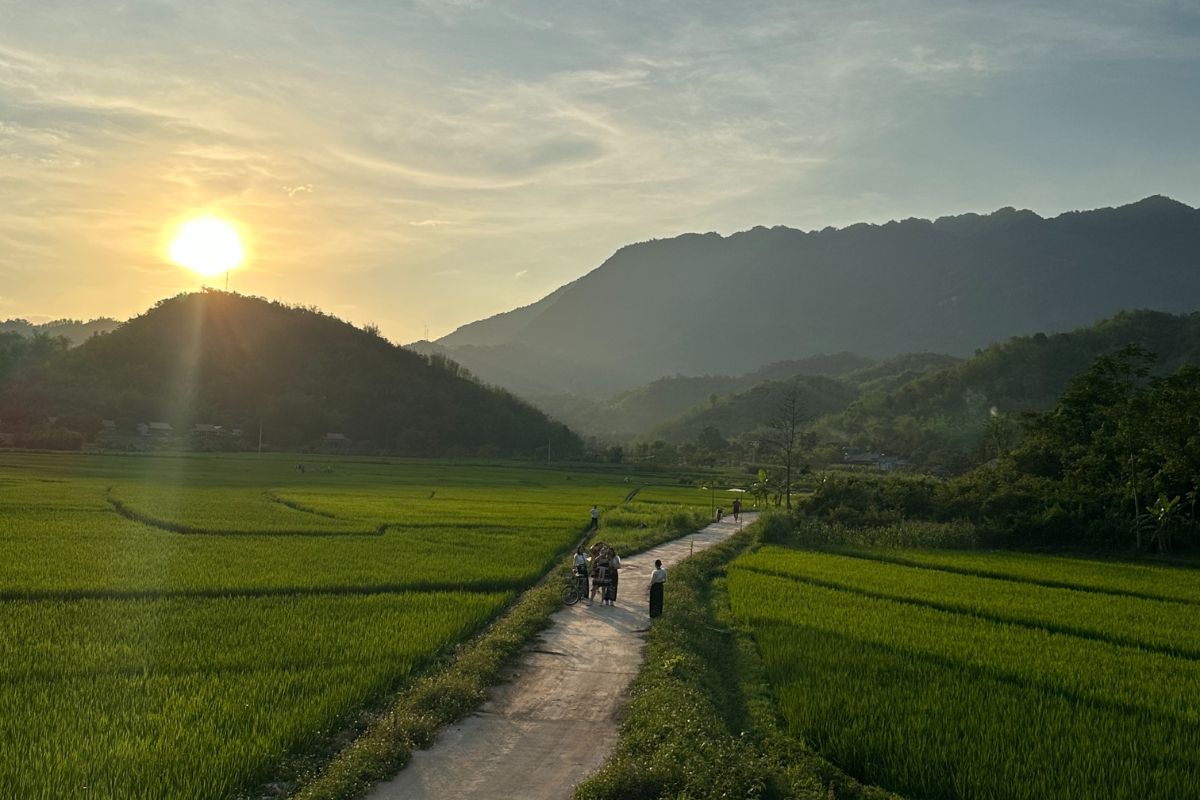 Mai Chau sunset