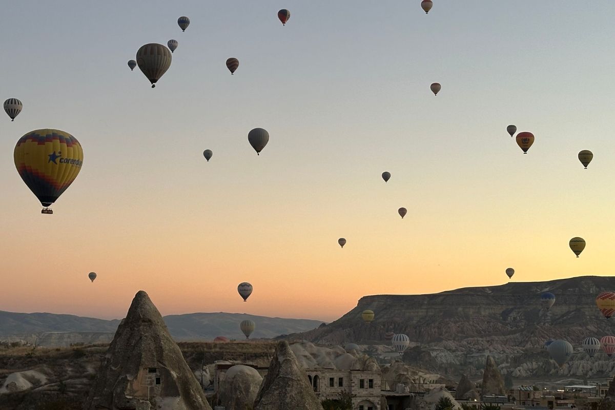 Balloons over Cappadoccia