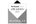 a white paper in an envelope