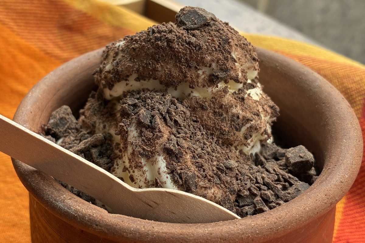 Frozen buffalo curd