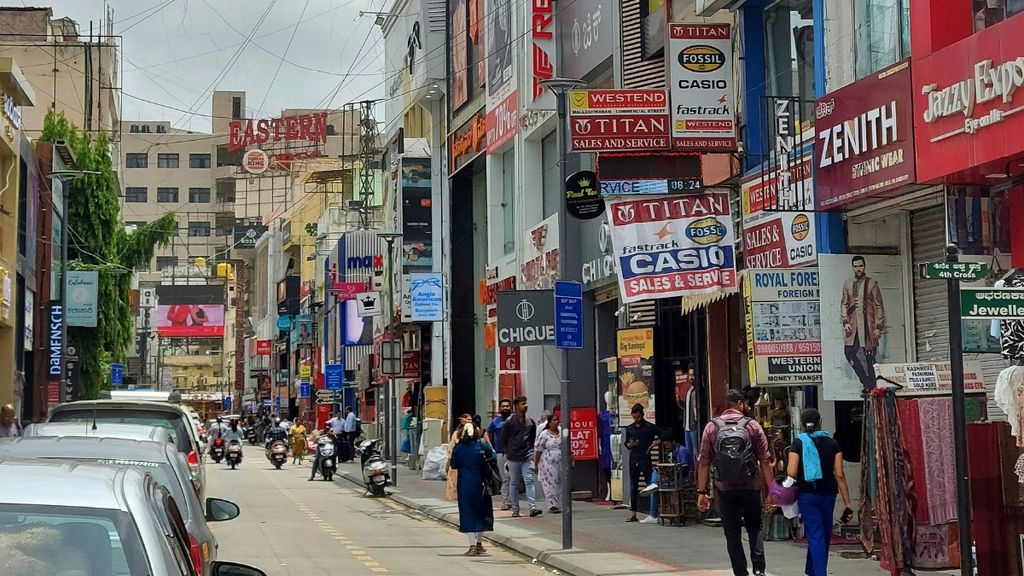 Bangalore street Karnataka India