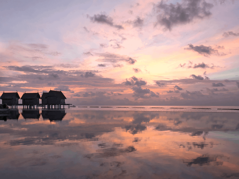 Sunset at Constance Moofushi