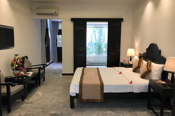 Newly refurbished room