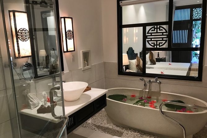 Newly refurbished bathroom
