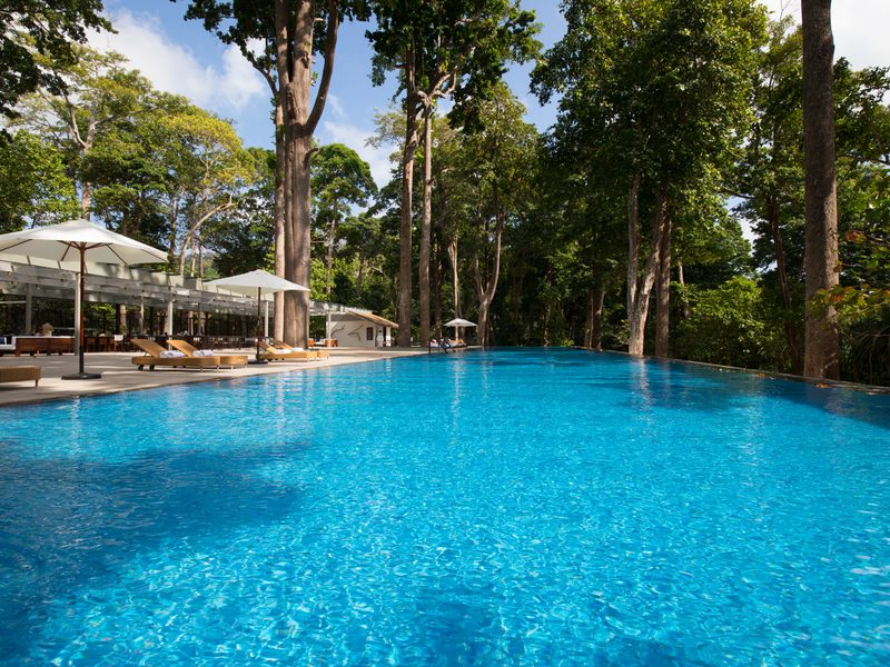 Pool at Taj Exotica Andamans
