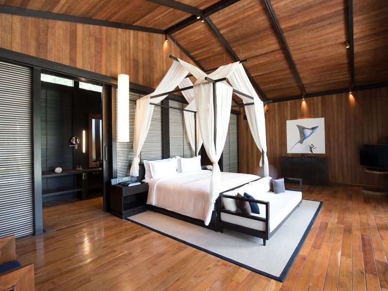 Bedroom at Taj Exotica Andamans