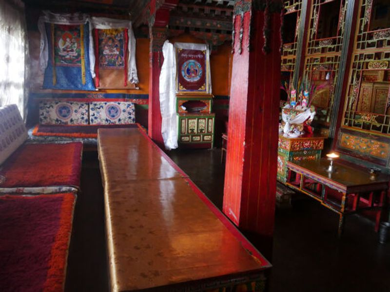 Traditional restaurant at Yabshi Phunkhang