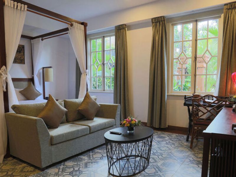 Bedroom at Palace Gate Hotel