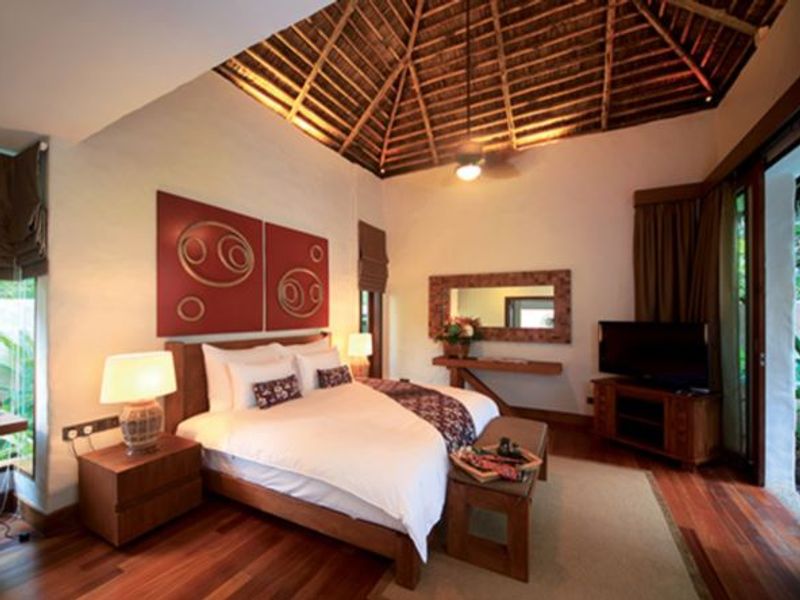 Bedroom at The Banjaran Hot Springs Retreat