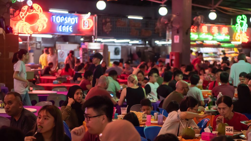 eating out in Kuching